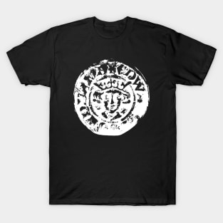 Face mask for metal detectorists, fun metal detecting hammered coin T-Shirt